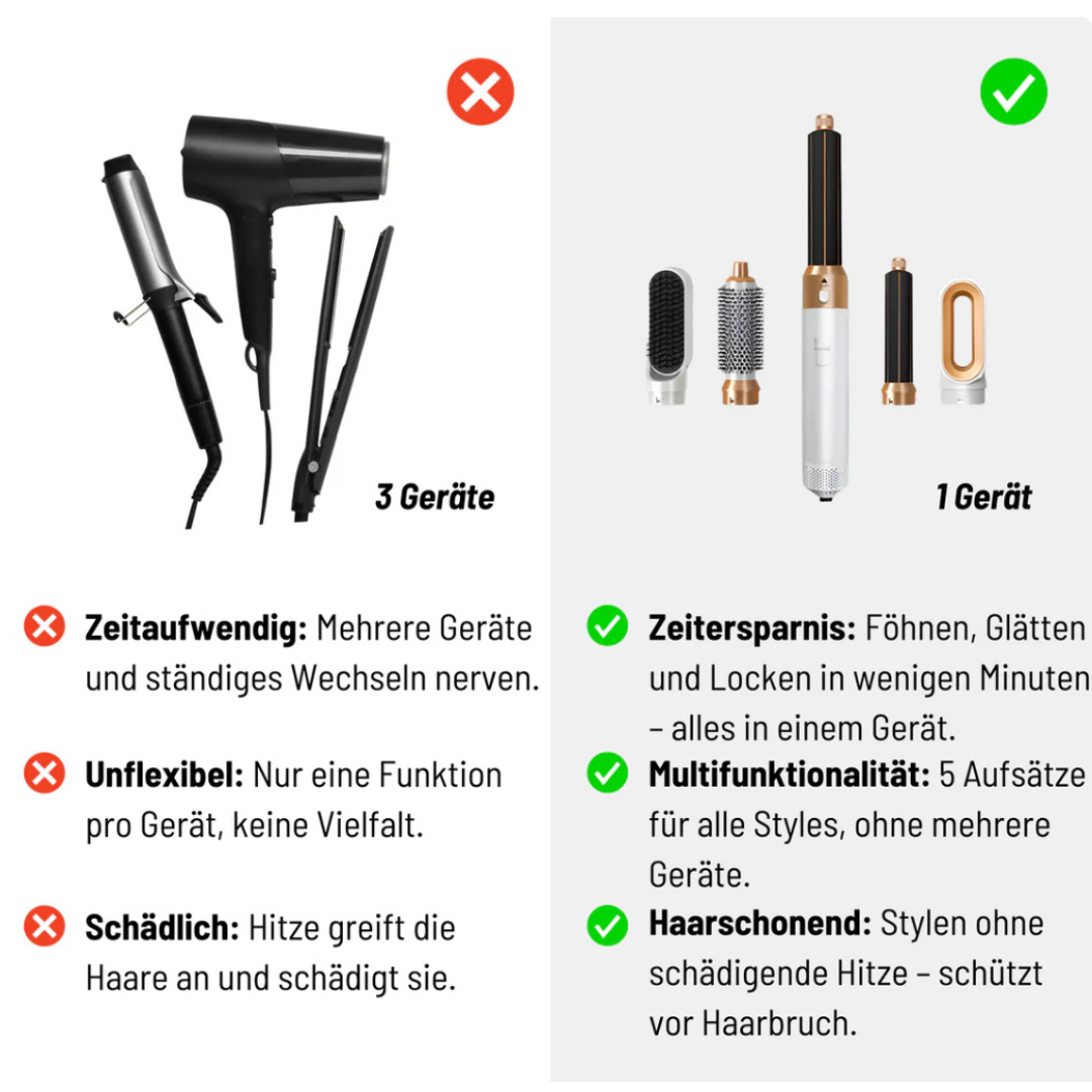 5 in 1 Haarstyler